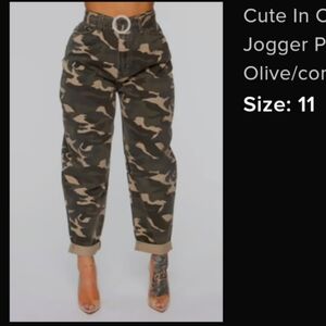 Cute Camo Joggers.